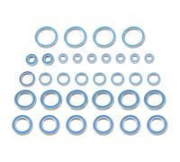 Compatibile Con Traxxas Per X-Maxx 8S 1/5 RC Auto Aggiornamenti Parti Accessori Di Ricambio 33 Pezzi Kit Cuscinetti A Sfere Sigillati In Metallo RC Parti Auto