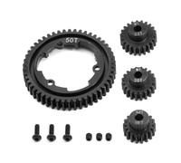 Compatibile Con Traxxas Per X-Maxx Per E-Revo 2.0 Per VXL Per MAXX 1/5 1/10 Rc Auto In Acciaio 46T 50T 52T 54T Ingranaggio Cilindrico Con Pignone Rc Sostituisci Parti