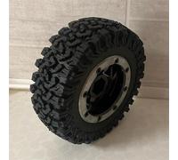 Compatibile Con Traxxas TRX4 D90 Per Axial SCX10 II III Per Redcat Per MST 4PCS 1.9 Pneumatico Ruota 90Mm Nero 1/10 RC Crawler Car Rc Pneumatici