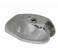 Carburante Benzina Serbatoio Acciaio Cromato Per Triumph T14OV Bonneville Jubilé