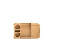 Compatibile Con Trumpchi Per E8 Scatola Portaoggetti In Silicone Modifica Console Centrale Decorazione Antiscivolo Per Organizzatore Portabevande Posteriore(Brown)