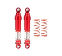 Compatibile Con TRX-4M Per Bronco Per Defender 1/18 RC Crawler Parti Di Aggiornamento Ammortizzatori Big Bore In Alluminio Da 52 Mm Riempiti Olio RC Parti Auto(Red)