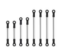 Compatibile Con TRX4-M Per Chassis Per Defender Per Bronco 1/18 RC Crawler Sospensione Ad Alta Distanza 8 Pezzi Set Di Collegamenti In Acciaio Parti Rc Biella per auto