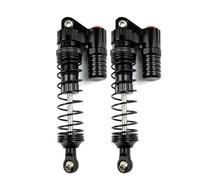 Compatibile Con TRX4 Per Axial Per SCX10 1/10 RC Auto Da Crawling Parti Upgrade - 2 Ammortizzatori Piggyback Completamente Metallici, Interasse 90 Mm RC Parti Auto(Black)