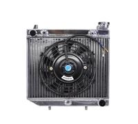 Compatibile Con TRX450R Per TRX450 2004 2005 2006 2007 2008 2009 Radiatore In Alluminio E Ventola Radiatore Vaschette Di Raffreddamento Del Liquido Di Raffreddamento Radiatore Moto