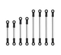 Compatibile Con TRX4M 1/18 RC Crawler Per Telaio Sospensione Elevata Per Altezza Da Per Terra Parti Di Aggiornamento 8 Pezzi Collegamenti In Acciaio Set Di Tiranti Rc Biella per auto