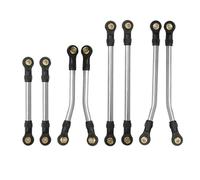 Compatibile Con TRX4M 8 Pezzi Sospensione In Acciaio Asta Di Collegamento Set 1/18 RC Crawler Auto Aggiornamenti Parti Accessori RC Collegamenti Collegamento Rc Biella per auto