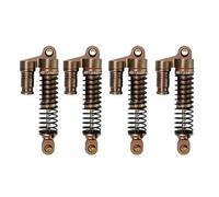 Compatibile Con TRX4M Per Bronco Per Defender 1/18 RC Crawler Auto Parti Di Aggiornamento Accessori 4PCS Metallo Ammortizzatore Ad Olio Ammortizzatore RC Auto Ammortizzatori