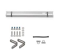 Compatibile Con TRX4M Per Defender Per Bronco 1/18 RC Accessori Per Camion Cingolati Tenda Da Tetto In Metallo Per Auto Top Campeggio Riparo Parti RC Parti Auto(Silver)