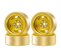 Compatibile Con TRX4M Per SCX24 Per Axial AX24 Per FMS 1/18 1/24 RC Accessori Sostituisci 1.0 Deep Dish Ruote Cerchi 32g Heavy Crawler Wheel Pneumatici RC