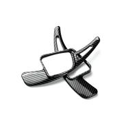 Compatibile Con TT 2015 2016 2017 2018 2019 1 Paio Di Estensioni Per Le Leve Del Cambio Al Volante Dell'auto Accessori Interni In Fibra Di Carbonio ABS(Black)