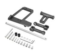 Compatibile Con Vanquish Per Phoenix VS4 10 F10 1/10 RC Crawler Asse Parti Di Aggiornamento Fai Da Te Alluminio BAT Servo Mount Bilancia Collegamento Idraulico RC Parti Auto(Black)