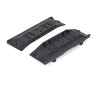 Compatibile Con Vanquish VS4-10 Per Phoenix 1/10 RC Auto Parti Di Aggiornamento Pedale Laterale In Alluminio CNC Per Sostituzione Cursori Roccia RC Parti Auto(Black)