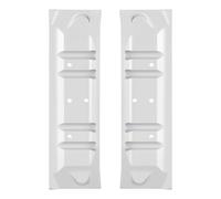 Compatibile Con Vanquish VS4-10 Per Phoenix 1/10 RC Auto Parti Di Aggiornamento Pedale Laterale In Alluminio CNC Per Sostituzione Cursori Roccia RC Parti Auto(Silver)