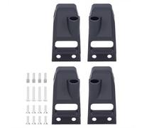 Compatibile Con Vanquish VS4-10 Per Phoenix 1/10 RC Crawler Parti Anteriore In Alluminio Ammortizzatore Posteriore Supporto Staffa Estesa Torre RC Parti Auto(Black)