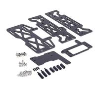 Compatibile Con Vanquish VS4 10 Per Phoenix Ultra Pro Per LCG 1/10 RC Crawler Parti Modello In Fibra Di Carbonio Leggero Vassoio Batteria Servo Kit RC Parti Auto