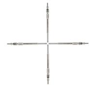 Compatibile con Vauxhall Per Combo 2001 2002 2003 2004 2005 2006 2007 2008 2009 2010 2011 2012 0250203002 Candelette Per Riscaldatore Diesel preriscaldamento spine