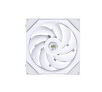 Compatibile con ventola Uni TL120 TL140, flusso d'aria avanti e indietro, supporta radiatori di raffreddamento a liquido, funziona con il sistema di controllo L-Connect(Reverse Blade,TL140 White)