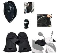 COMPATIBILE CON VESPA 125 ET4 COPRIGAMBE IMPERMEABILE IMBOTTITO COPERTURA GAMBE DA INDOSSARE + COPRIMANOPOLE IN NEOPRENE COPRIMANI IMPERMEABILE UNIVERSALE SCOOTER