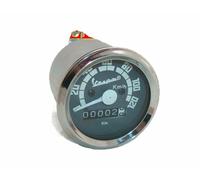 Compatibile Con Vespa VNC VBC Tachimetro 0-120 km/h 6,3cm Bianco Quadrante