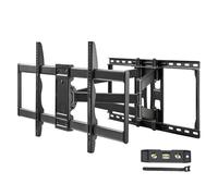 Compatibile con VEVOR, Staffa di Montaggio a Parete Articolata a Movimento Completo per Televisori 26"-90", Inclinazione Girevole, Regolazione Orizzontale(400x400mm 19in)