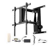 Compatibile con VEVOR, staffa di montaggio a parete for TV motorizzata adatta a TV da 32"-70" VESA massimo 24x16/24 pollici carico massimo 88-132 libbre(Vertical 132lbs)