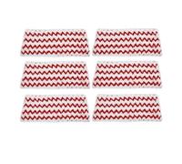 Compatibile con Vileda Steam XXL Mop Pad, panno di ricambio in microfibra lavabile for accessori for pulitori a vapore(6 pcs)