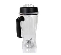 Compatibile con Vitamix, bicchiere frullatore da 2 litri con coperchio e lama, contenitore trasparente da 64 once, ricambio for parti di frullatore for spremiagrumi.