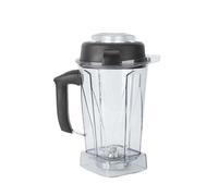 Compatibile con Vitamix, contenitore for frullatore trasparente da 64 once con coperchio e lama, kit di accessori di ricambio for frullatori serie C.