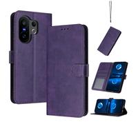 Compatibile con Vivo S30 Pro mini Custodia protettiva,Compatibile con Vivo X200 FE 5G V2503 Custodia in Pelle Case Cover Purple