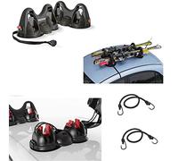 COMPATIBILE CON VOLKSWAGEN Tiguan II (AD1) R-line 5P dal 16 in poi Raised PORTASCI MAGNETICO PER TETTO AUTO OMOLOGATO PER 2 PAIA DI SCI+2 BASTONCINI CON SISTEMA ANTIFURTO