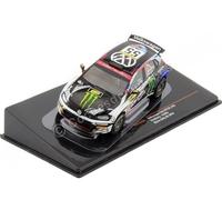 MODELLINO AUTO STATICO DIECAST VOLKSWAGEN POLO GTI R5 N.55 RALLY WALES 2019 1:43