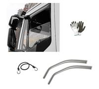 COMPATIBILE CON VOLVO 1220/FH12/FH16/F12/F16 95 in poi 15.005M FARAD SET DI 2 DEFLETTORI ARIA PER PIOGGIA E VENTO CAMION-FURGONI-AUTOCARRO DEFLETTORE ANTIVENTO PER FINESTRINO VETRO