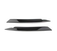 Compatibile con VW Passat B7 2010 2011 2012 2013 2014 Coprifaro anteriore in ABS, adesivo for palpebra, nero lucido
