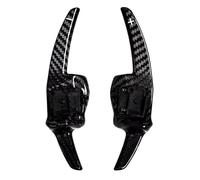 Compatibile Con VW Per Golf 5 MK5 V R32 GTX Per GTI GT-TSI Per Golf 5 MK5 V Per Variant Sportline Per Golf 6 MK6 R Per GTI R20 Volante In Fibra Di Carbonio Paddle Shifter decorazione(Carbon fiber blac