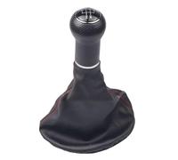 Compatibile Con VW Per Golf Per Variant Cabriolet 1994 1995 1996 1997 1998 1999 Accessori Auto Pomello Del Cambio A 5 Velocità Con Cuffia Europa(5R-Silver-Red line)