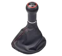 Compatibile Con VW Per Golf Per Variant Cabriolet 1994 1995 1996 1997 1998 1999 Accessori Auto Pomello Del Cambio A 5 Velocità Con Cuffia Europa(5R-Red-Red line)