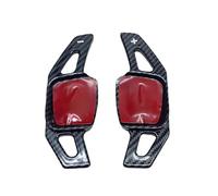 Compatibile Con VW Per Nivus Per Virtus 2021 2022 2023 2024 1 Paio Di Adesivi Per Estensione Del Cambio Al Volante Dell'auto Accessori Interni(Carbon black)