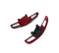 Compatibile Con VW Per Scirocco 2.0T R/GLI 2016 2017 2018 2019 1 Paio Di Estensioni Per Leve Del Cambio Al Volante In Fibra Di Carbonio Accessori Per Auto(Black)