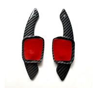 Compatibile Con VW Per Space Per Fox 2015 2016 2017 2018 2019 1 Paio Di Estensioni Per Leve Del Cambio Al Volante In Fibra Di Carbonio ABS(Black Carbon)