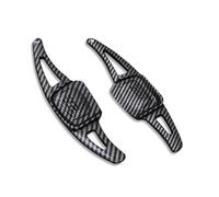 Compatibile Con VW Per Tiguan 2017 2018 ABS Estensione Leva Cambio Al Volante Accessori Interni Per Lo Styling Dell'auto(Carbon black)