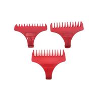Compatibile Con Wahl, Lama T-WIDE 8163 8164 8248 8412 2215 Pettine For Tagliacapelli 03059-100 Parti Di Ricambio Rosse 3X