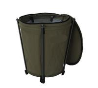 Compatibile con WELLHIKE, contenitore rotondo pieghevole da 20 litri, for rifiuti, in tessuto Oxford 600D, for campeggio, casa, vestiti sporchi, for barbecue