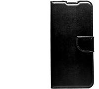 Compatibile con WIKO Y82 display 6.1 W-K630 Custodia COVER STAND flip LIBRO gel PORTAFOGLIO magnetica protezione eco pelle porta carte card (Nero)