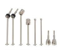 Compatibile Con Wltoys 1/10 Auto Radiocomandate Parti Aggiornamento Metallo Anteriore Centrale Posteriore Albero Trasmissione CVD Set Dogbone 104001 104002 RC Parti Auto