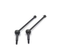 Compatibile Con WLtoys 1/12 12423 12427 12428 Accessori Per La Modifica Dell'auto Telecomandata Parti 2 Pezzi Metallo CVD Trazione Anteriore albero trasmissione rc(Black)