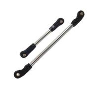 Compatibile Con WLtoys 104006 104010 104020 104026 RC Car Upgrade Parts Barra Dello Sterzo In Metallo E Asta Del Servo Dell'asse Anteriore Collegamento Auto RC(Black)