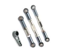 Compatibile Con Wltoys 104009 104016 104018 1/10 RC Auto Parti Di Aggiornamento Sterzo Per Braccio Oscillante Collegamento Sterzo Set Asta Di Collegamento Rc Biella per auto