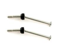 Compatibile Con Wltoys 104072 1/10 RC Auto Pezzi Di Ricambio Accessori 2 Pezzi Albero Motore Anteriore In Metallo CVD Accessori Aggiornamento RC