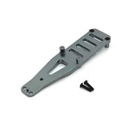 Compatibile Con Wltoys 124006 12423 12427 12428 12429 1/12 RC Auto Parti Di Aggiornamento Accessori Piastra In Metallo Del Secondo Piano RC Parti Auto(Gray)
